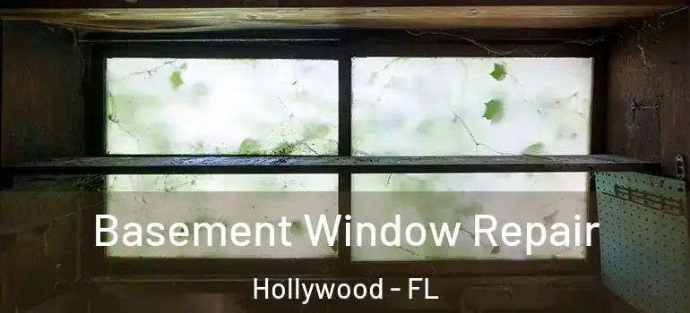  Basement Window Repair Hollywood - FL