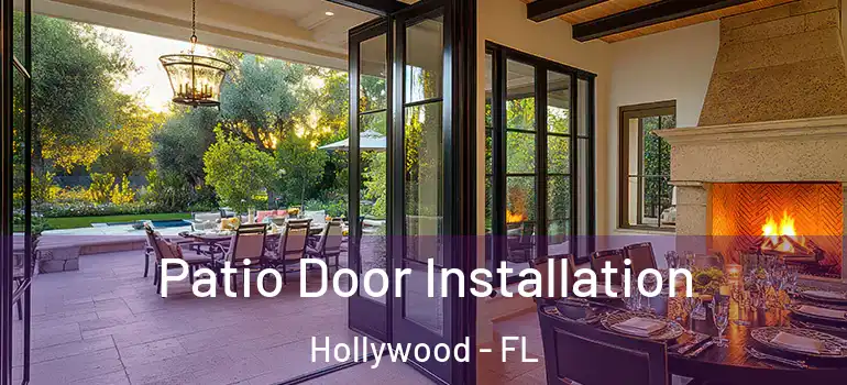  Patio Door Installation Hollywood - FL